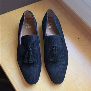 Black Tassel Loafers